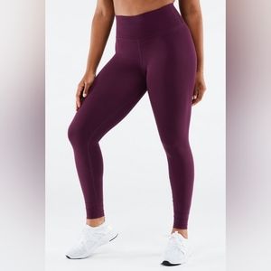 Fabletics Sculptknit burgundy LG